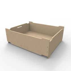 Caja organizadora apilable