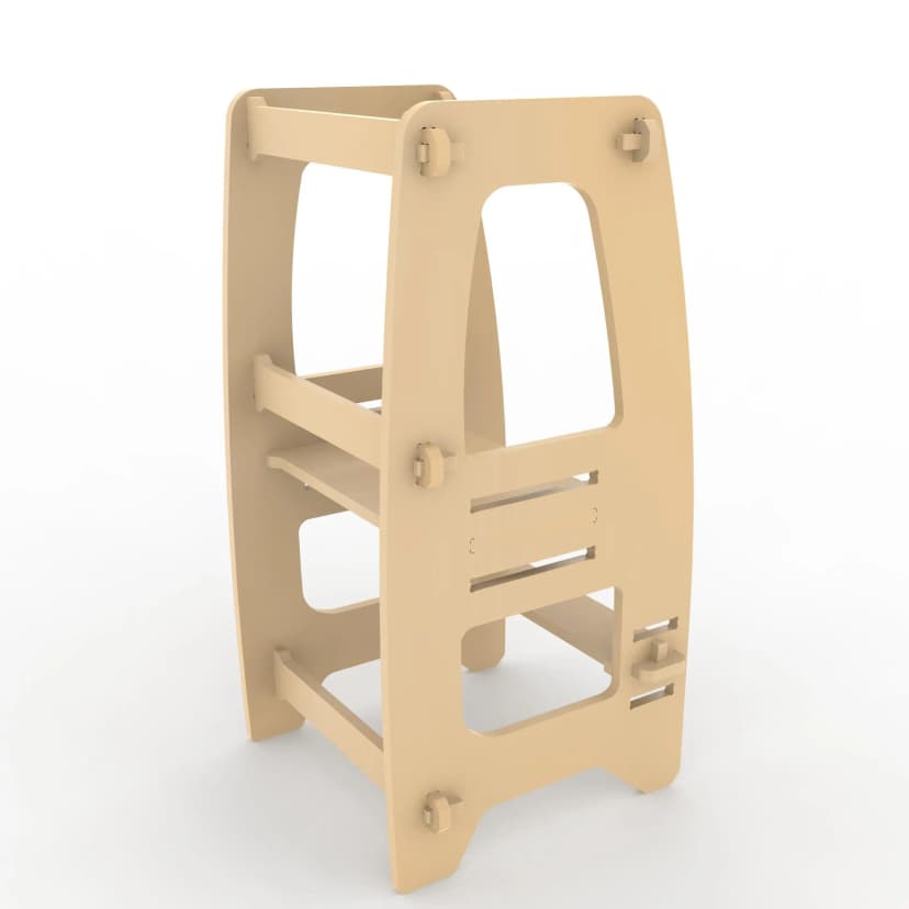 Torre de Aprendizaje Montessori Lux - Mobiliario Montessori Sintornillo Chile