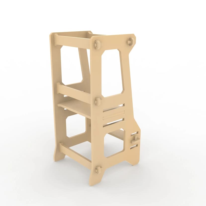 Torre de Aprendizaje Montessori - Mobiliario Montessori Sintornillo Chile