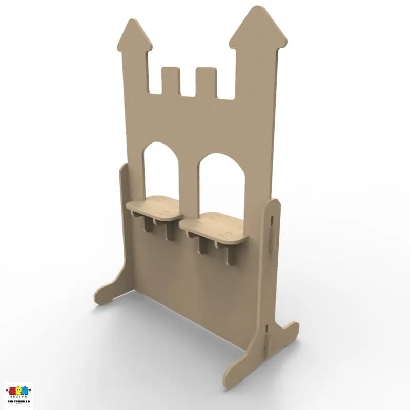 Mini Castillo Lux para niños - Mobiliario Montessori Sintornillo Chile