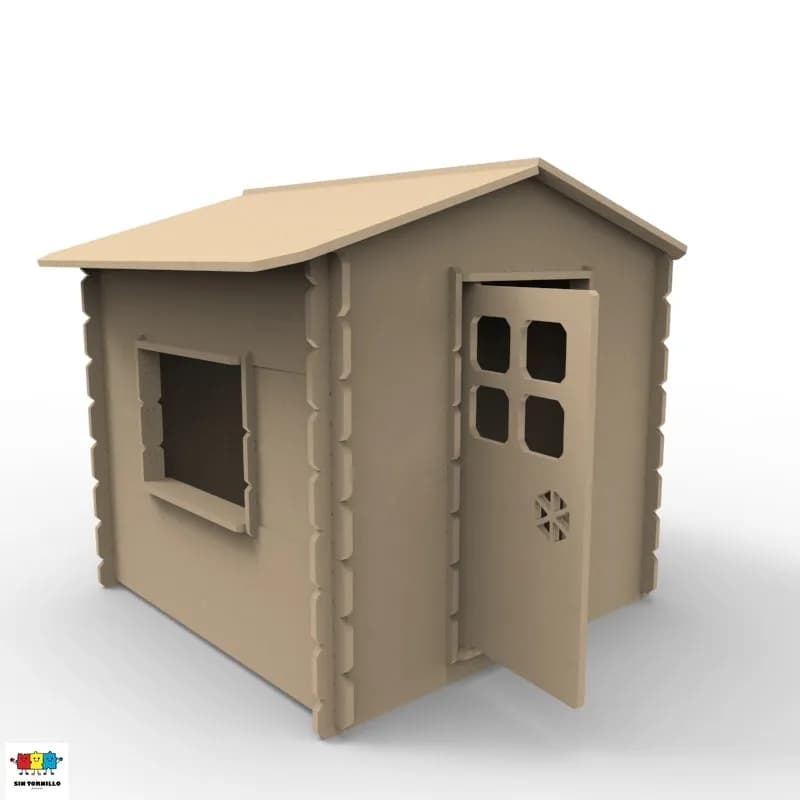 Casa de Muñecas y Juegos Infantil - Mobiliario Montessori Sintornillo Chile
